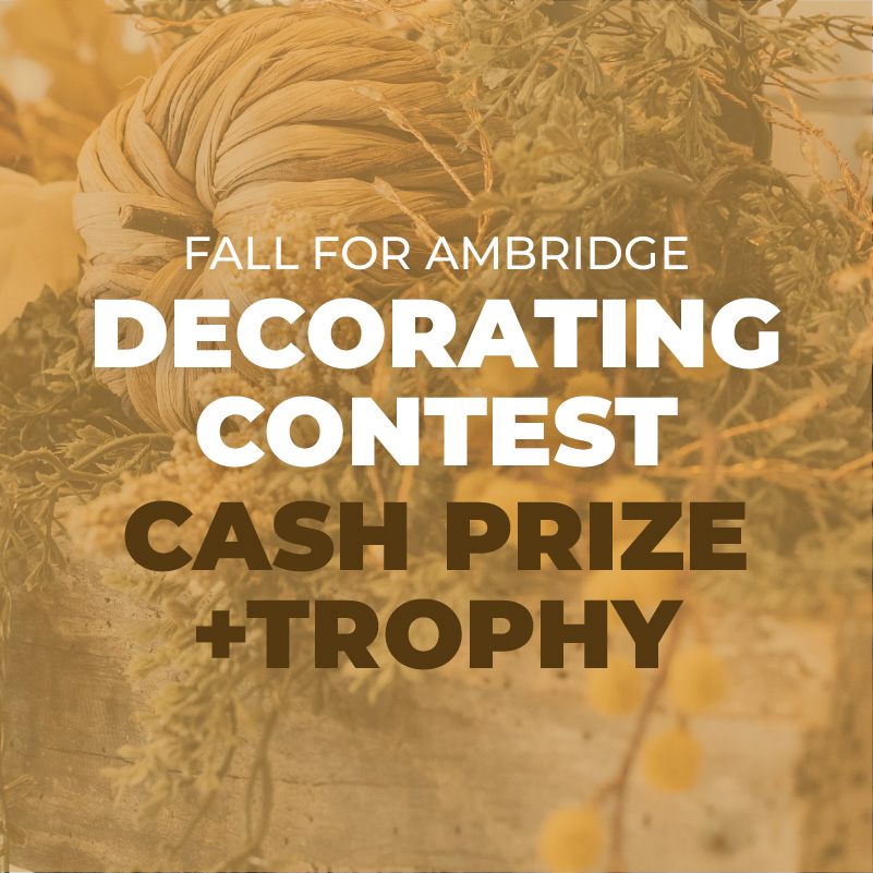 Fall for Ambridge Decorating Contest